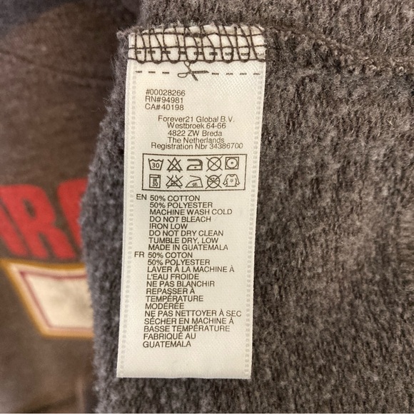 VIRGINIA TECH WOMEN'S HOODIE SWEATSHIRT, SZ- SM, BROWN w/LETTERING & EMBLEM - Picture 8 of 9